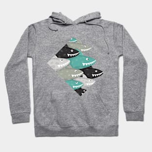 Interesting sharks 2 Hoodie